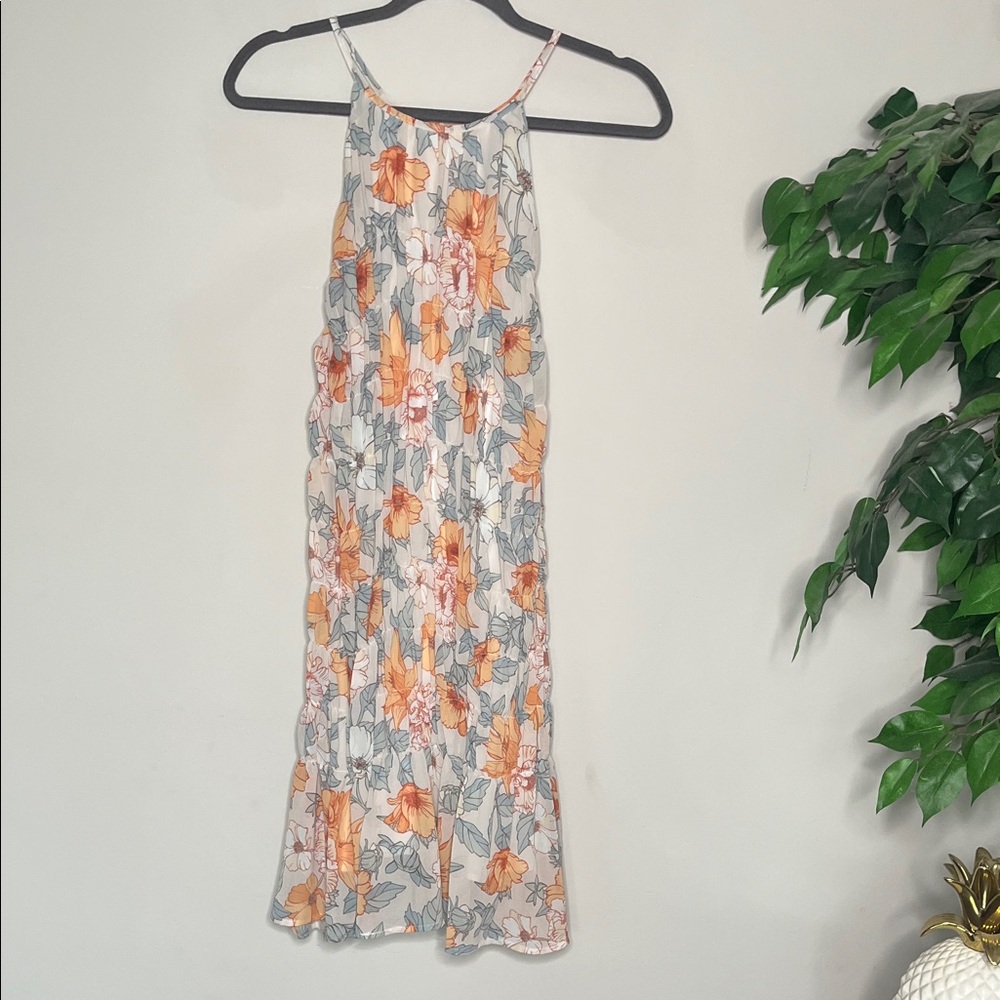 Cupshe Floral Halter Dress